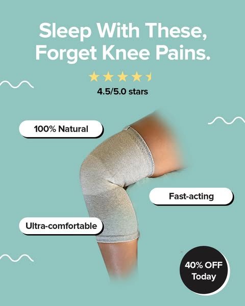 OrthoTrust - Premium Bamboo Knee Sleeves (Pack Of 2)