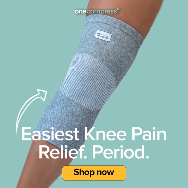 OrthoTrust - Premium Bamboo Knee Sleeves (Pack Of 2)