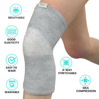 OrthoTrust - Premium Bamboo Knee Sleeves (Pack Of 2)